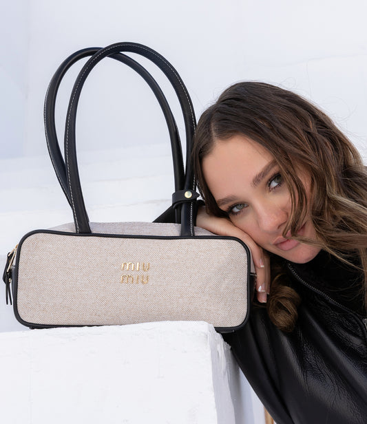 OLVYA Canvas Line Bag