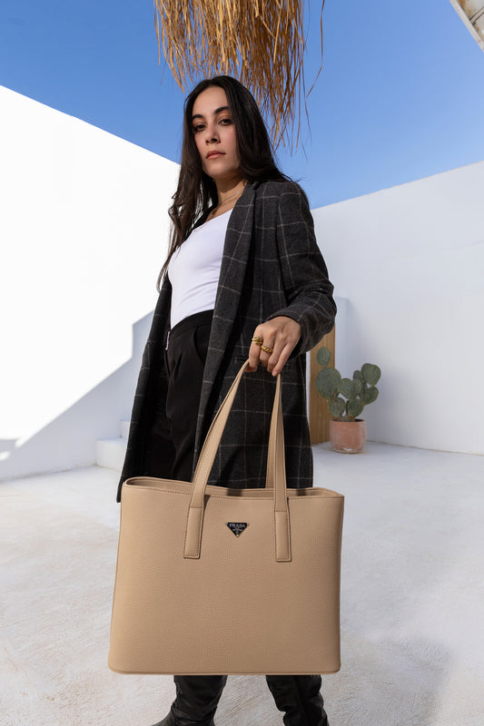 OLVYA Everyday Tote Beige