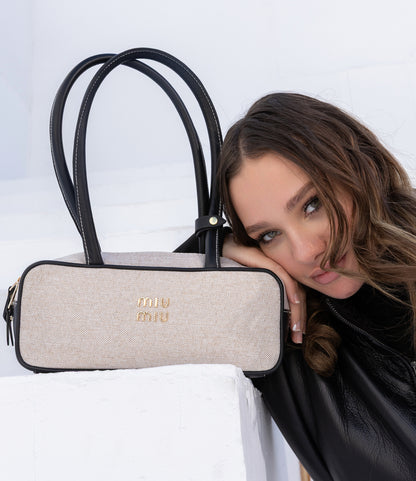 OLVYA Canvas Line Bag