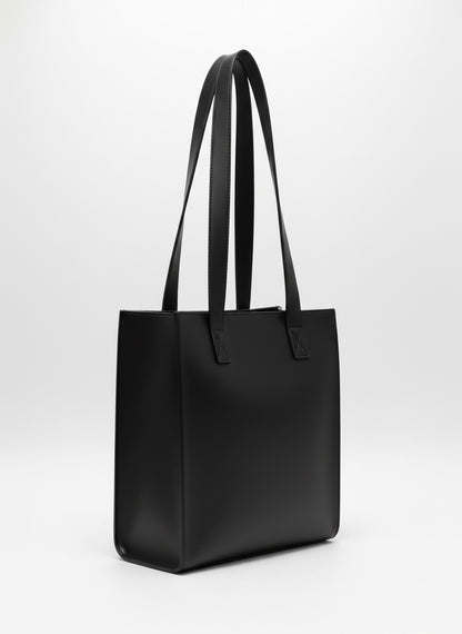 OLVYA Zip Tote - Dark Brown