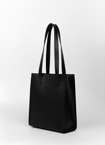 OLVYA Zip Tote - Dark Brown