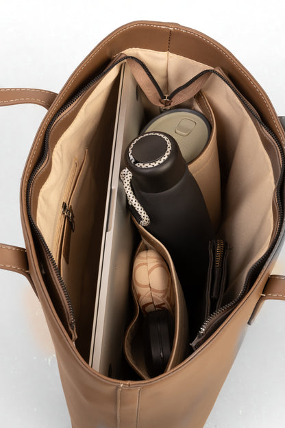 OLVYA Core Tote Brown