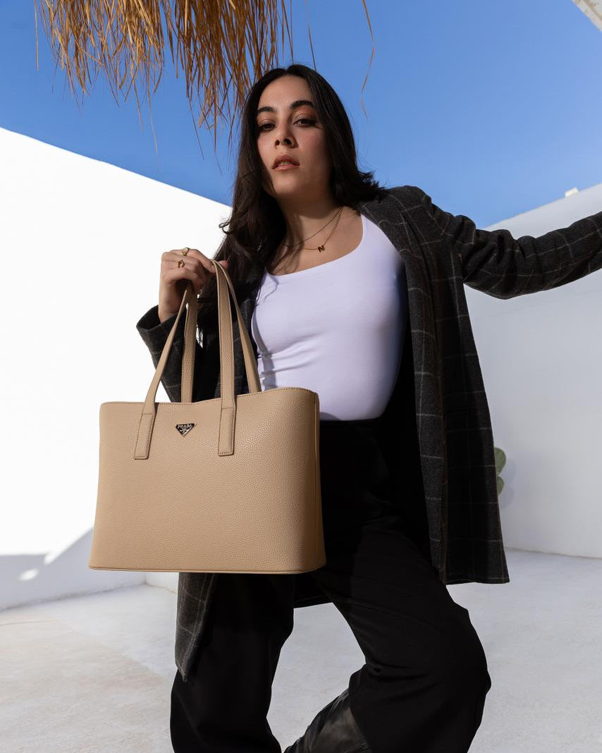 OLVYA Everyday Tote Beige